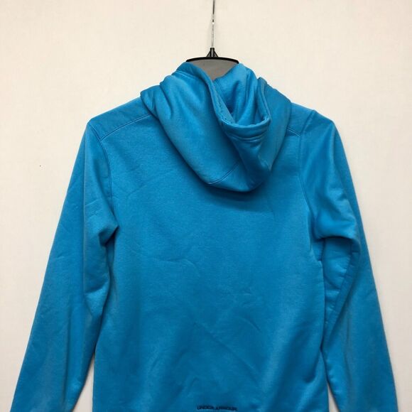 Under Armour Women Pullover Hoodie Sweatshirt Size Small Blue B273 -22 - Picture 12 of 14